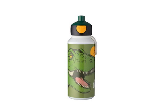 Botella Agua Infantil 400 ml Pop Up Mepal Campus Dinosaurio