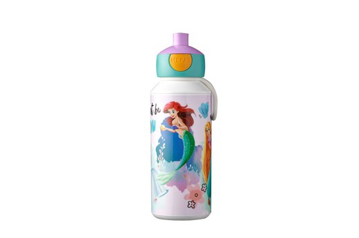 Botella Agua Infantil 400 ml Pop Up Mepal Campus Princesas Disney