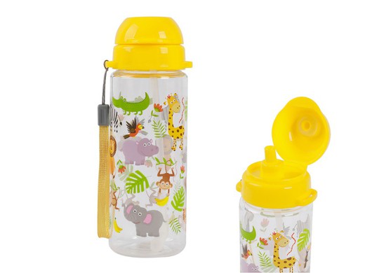 Garrafa de água infantil Tritan 400 ml ANIMAIS I-Total