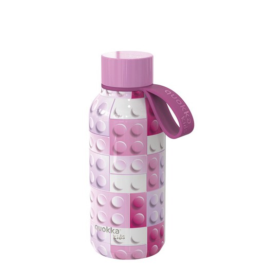 Thermal Children's Bottle With Lego Pink Strap 33 cl Quokka