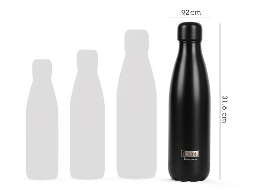 Thermal Bottle 1000 ml black I-Total