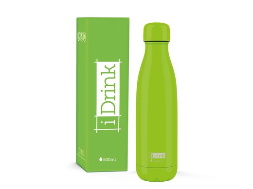 Bottiglia Termica 500 ml verde lime I-Total