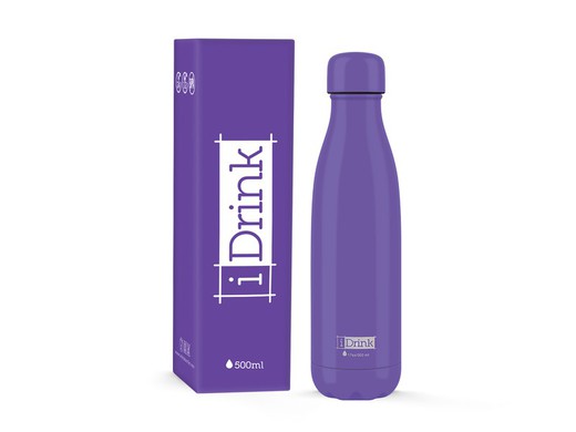 Botella Térmica 500 ml violeta I-Total