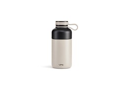 Bouteille thermos 300 ml to go lekue gris