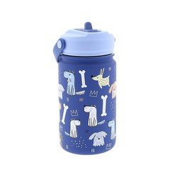 Botella Termo 330 ml Infantil con Pajita Mazarine Puppy Creative Story