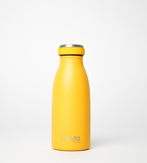 Bouteille thermos 350ml moutarde Runbott City