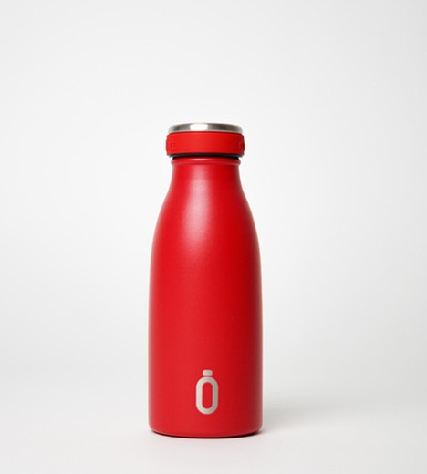 Bouteille thermos 350ml Runbott City rouge