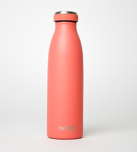 Bouteille thermos Runbott City corail 500ml