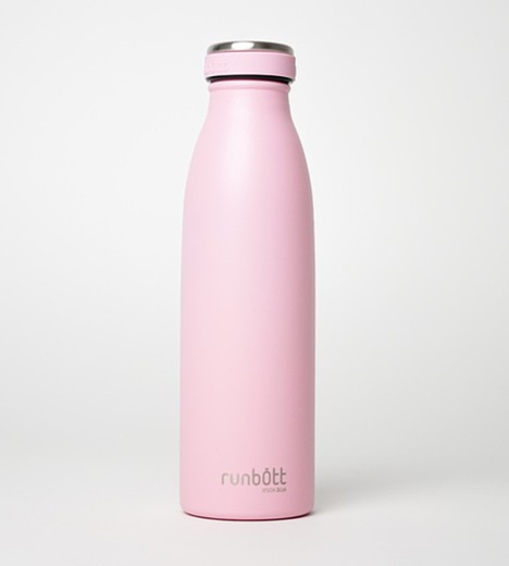Runbott City 500ml pink thermos bottle