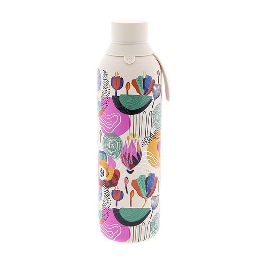 Botella Termo 710 ml Sand Vibrant Tropic Acero Creative Story