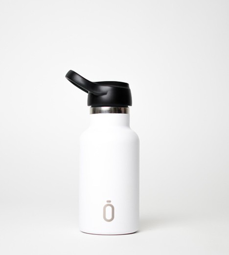 Runbott termokandeflaske 350ml Hvid med sportshætte