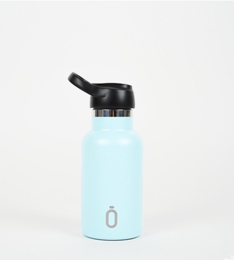 Sportowa butelka termosowa Runbott o pojemności 350 ml z kapłonem błękitnym