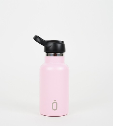 Runbott termokandeflaske 350 ml pink sportshætte