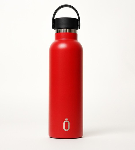 Bouteille thermos Runbott 600ml rouge