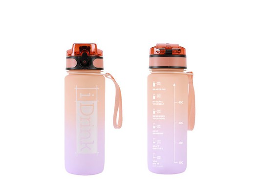 Tritan Bottle 750 Ml Orange and Lilac Gift Itotal