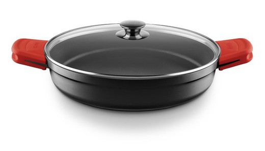 Castey low induction casserole 28 cm (with lid)