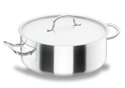 Cacerola Profesional 28 Cm Chef Inox con tapa Lacor