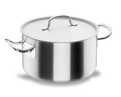 Cacerola Profesional Alta 16 Chef Inox con tapa Lacor