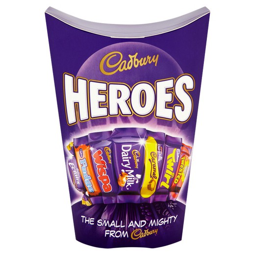 Cadbury Chocolate 185 grs Heroes