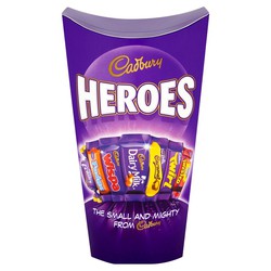 Cadbury Chocolate 290 grs Heroes