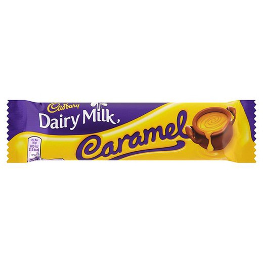 Cadbury chocolate caramelo 45 grs