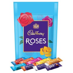 Cadbury Chocolate Roses Pouch 300g