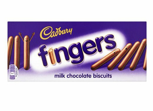 Cadbury Fingers Mleko Czekoladowe 114 G