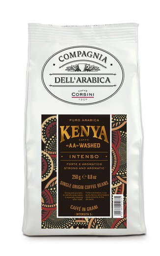Grão de café Kenya aa 250 grs compagnia dell´arabica