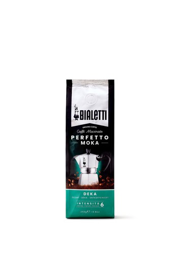 Bialetti Perfetto Mocha Kawa mielona bezkofeinowa 250 gr