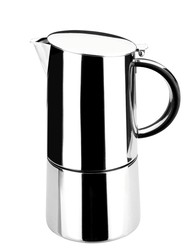 Cafetera Express Moka 6 Tazas Inox 18/10 Lacor Inducción