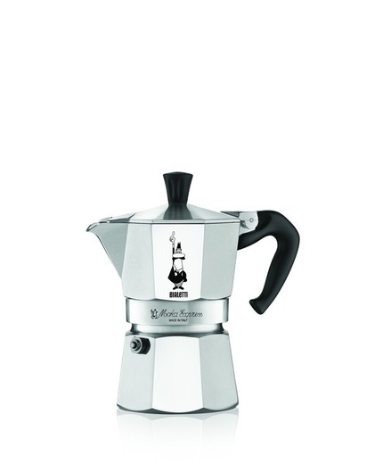 Cafetera Italiana Bialetti Moka Express 3 Tazas