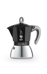 Bialetti New Moka Inductie Italiaans koffiezetapparaat Zwart 6 kopjes