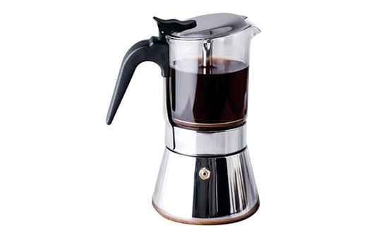 Siena italiensk kaffemaskine 10 kopper Lacor induktion