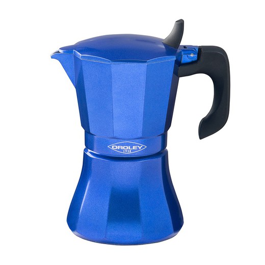 Oroley Induktion Blå Kaffemaskine 12 kopper Petra