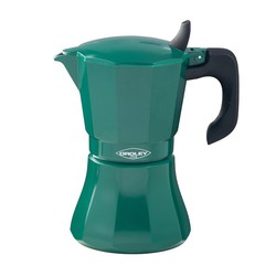 Cafetera Oroley Inducción Verde 6 Tazas Petra