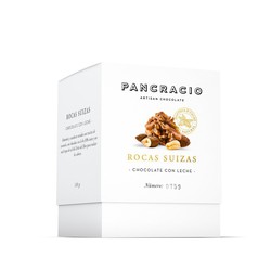 Κουτί Δώρου Κουτί Swiss Rocks Pancracio Milk Chocolate 140 γρ