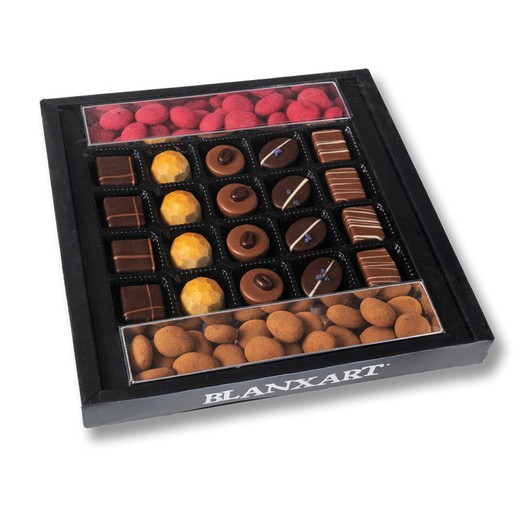 Caja regalo chocolate blanxart caprici3 500 grs