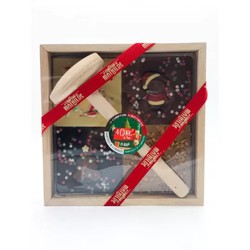 Caja Regalo Chocolate con martillo Navidad 4 en 1 Comptoir de Mathilde 350 grs