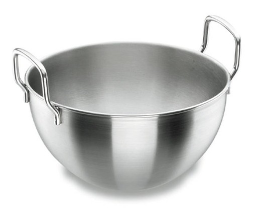 Stainless Steel Kitchen Cauldron with Handles 26 cm Lacor