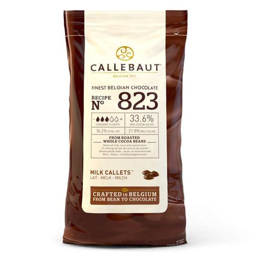 Callets mælkechokolade 1 kg callebaut