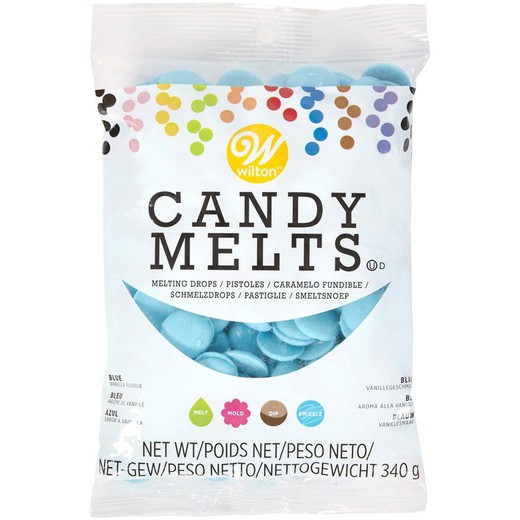 Candy melts blue 340 grs wilton