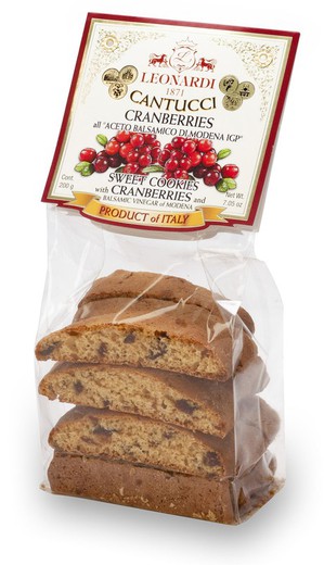 Cantucci Italian Carquiñolis with blueberries 200 grs