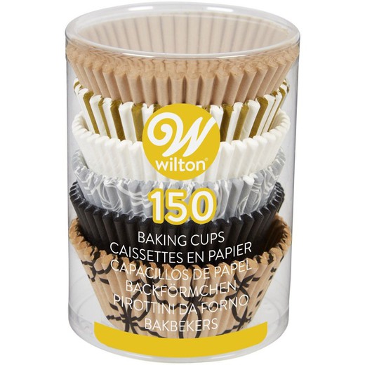 Elegance cupcake capsule 150 units wilton