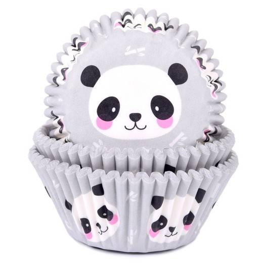Panda cupcake κάψουλα 50 μονάδων house of marie