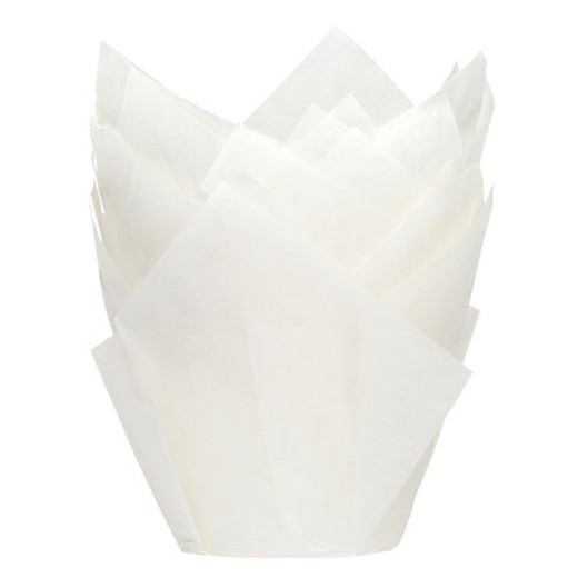 White muffin tulip capsules 36 units house of marie