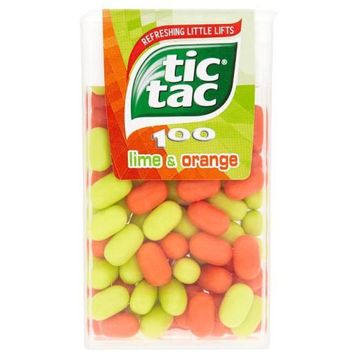 Caramelos tic tac lima naranja