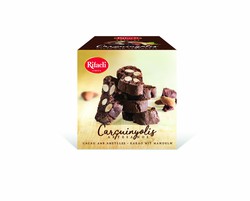Carquiñolis artisanaux de cacao aux amandes rifacli 150 grs