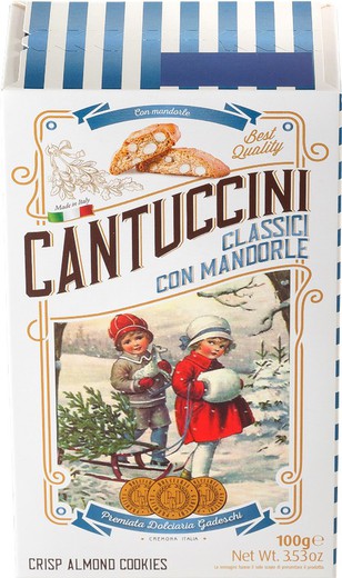 Carquiñolis Gadeschi Almendra Biscuits Winter Scene Caja 100g