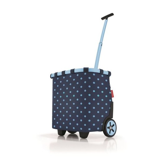 Shopping Cart Carrycruiser frame mixed dots-blue Reisenthel