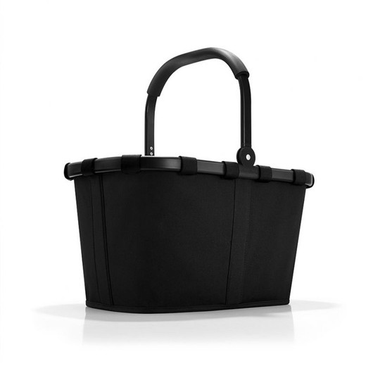 Carrybag μαύρο/ δομή μαύρο Καλάθι αγορών Reisenthel